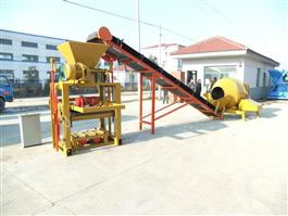 Bloquear semiautomático que hace la máquina QTJ4-40